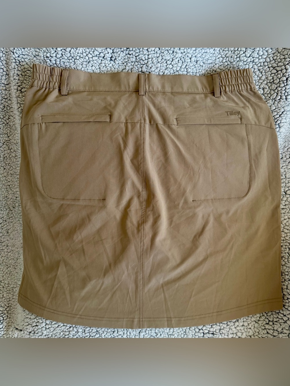 Tilley Women's Tan Skort - Classic Casual - Picture 3 of 3